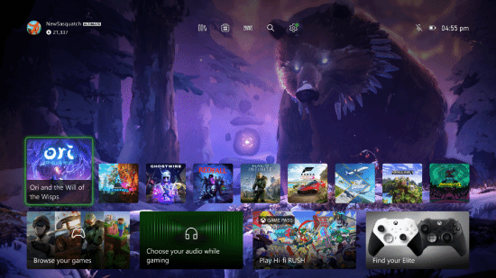 云彩壁纸苹果系统版:Xbox新UI正式公布！图标终于不挡壁纸了